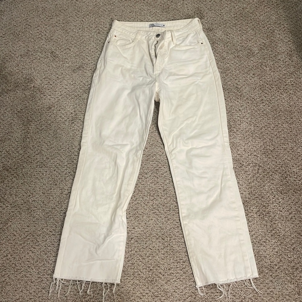 Zara white pants